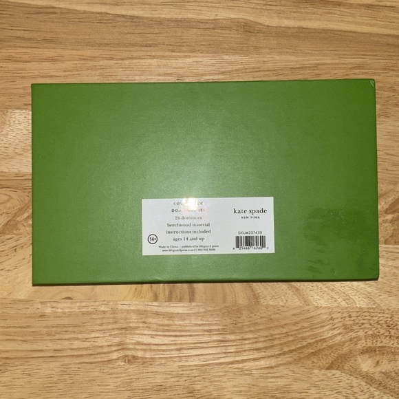 kate spade ♠️ Domino Set | NIB | Novelty Gift - Picture 3 of 4